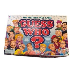 GUESS WHO? 1998 Milton Bradley Hasbro Mystery Face Board Game No Instructions
